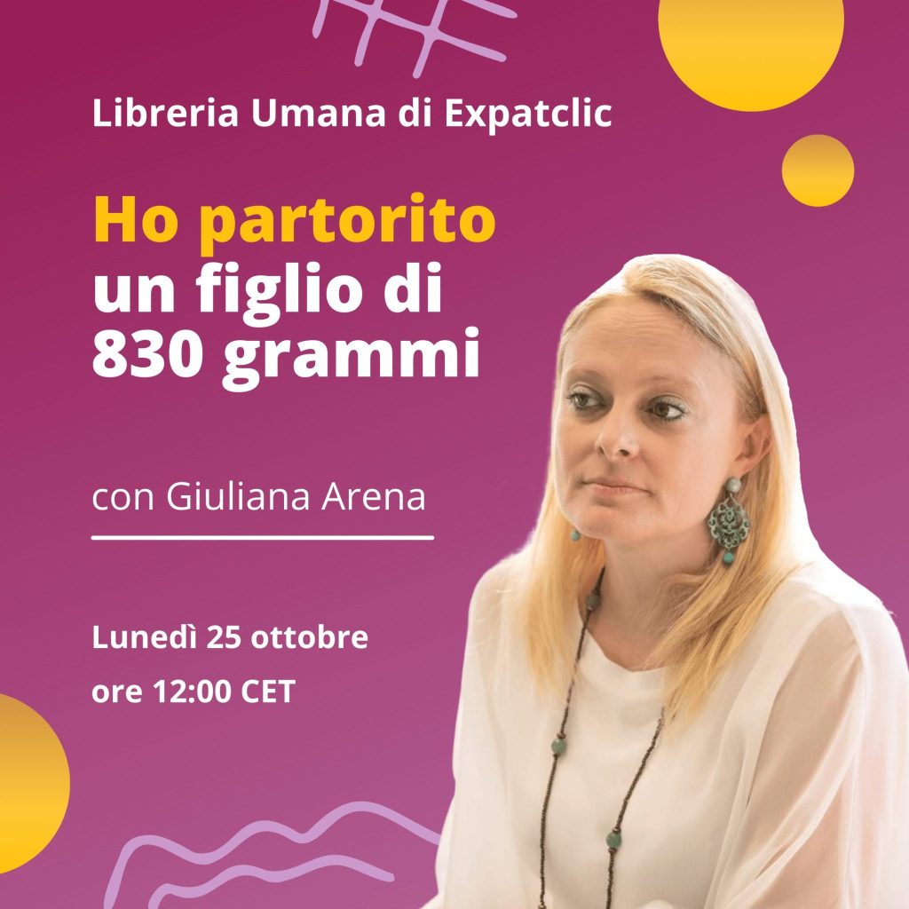 Giuliana Arena: Ho partorito un figlio di 830 grammi
