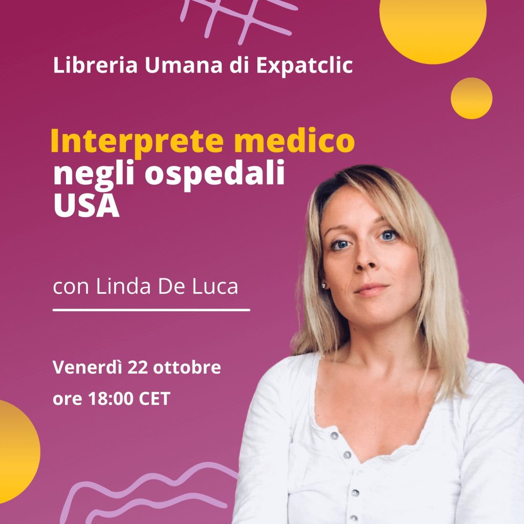Linda De Luca: Interprete medico negli ospedali&nbsp;USA