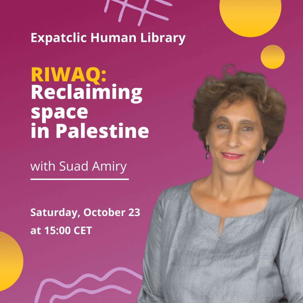 Suad Amiry: RIWAQ, reclaiming space in&nbsp;Palestine